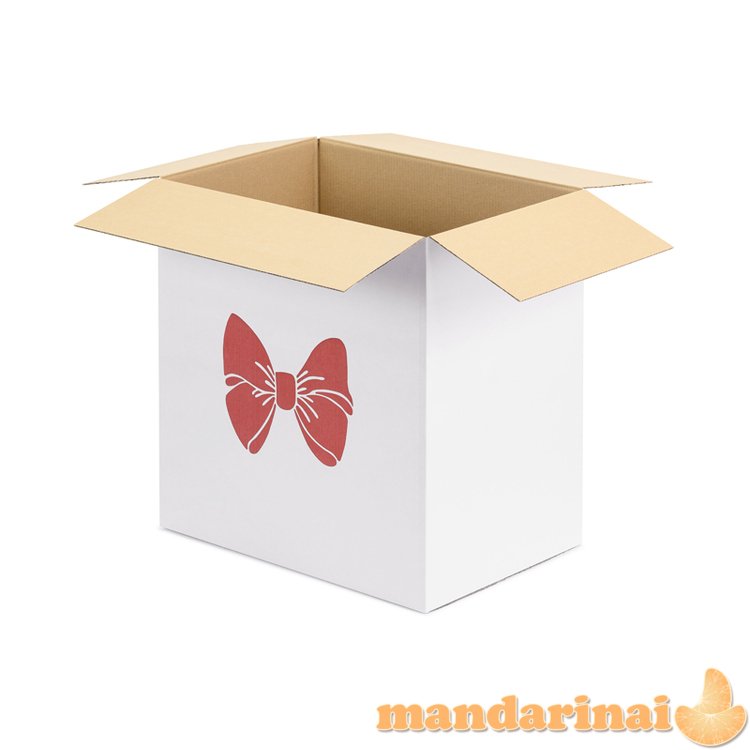 Balloons box - Bow, 60x40x60cm (1 pkt / 5 pc.)