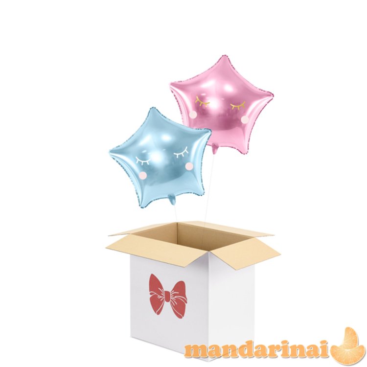 Balloons box - Bow, 60x40x60cm (1 pkt / 5 pc.)