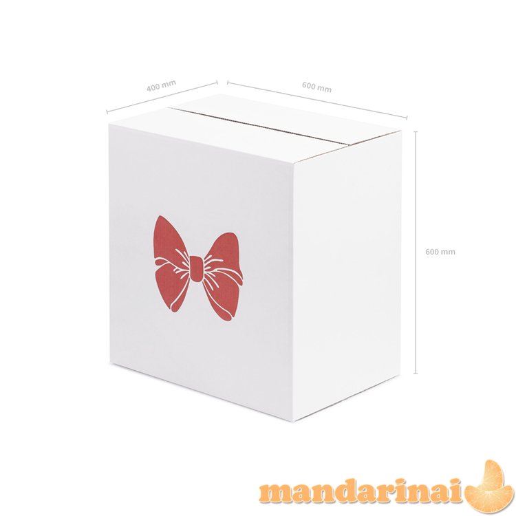 Balloons box - Bow, 60x40x60cm (1 pkt / 5 pc.)