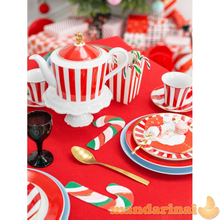 Napkins Candy cane, mix, 8x15.5cm (1 pkt / 20 pc.)