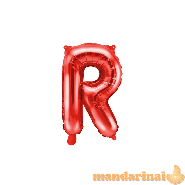 Foil Balloon Letter R , 35cm, red