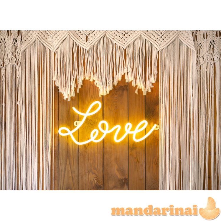 Neon LED - Love, white, 61x27,4 cm