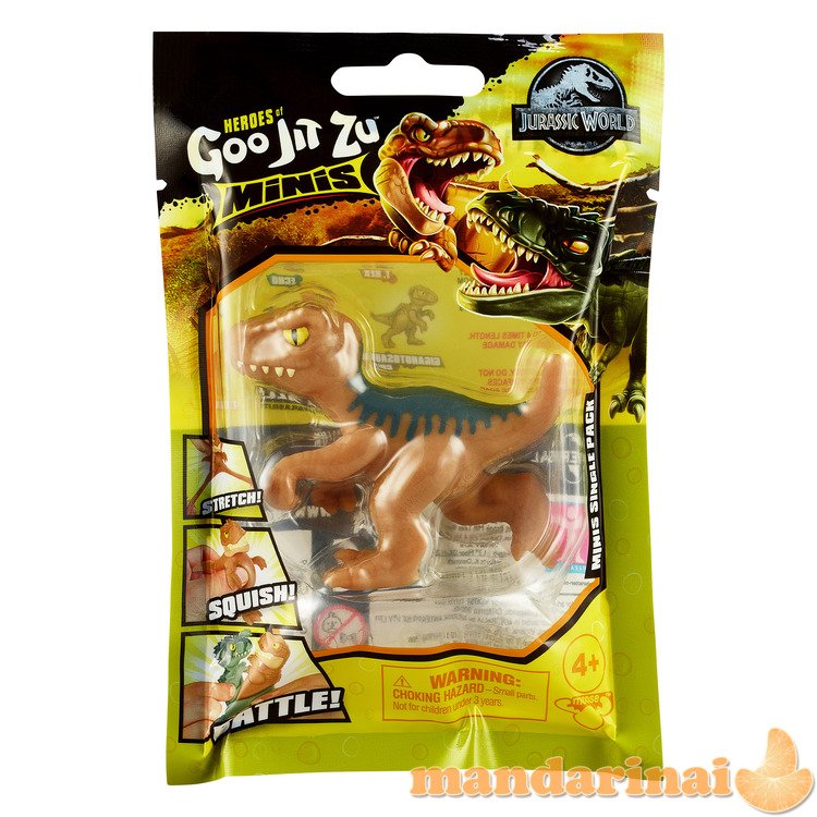 HEROES OF GOO JIT ZU MINI JURASSIC WORLD figūrėlė W3