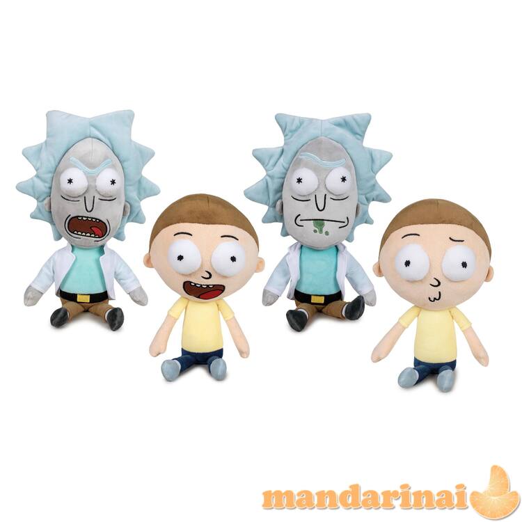 RICK & MORTY Pliušinis žaislas „Rick & Morty “, 32 cm