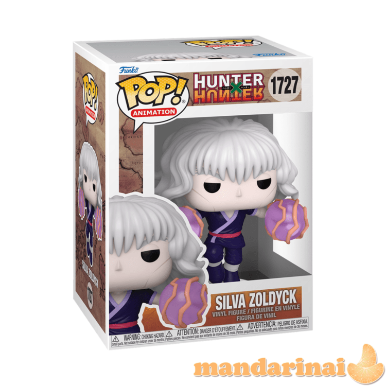 FUNKO POP! Vinilinė figūrėlė: Hunter x Hunter - Silva Zoldyck