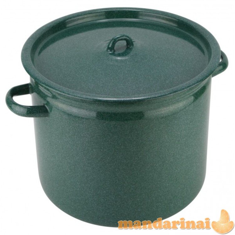 Puodas emal. 26cm 12.4L s/d GREEN AL