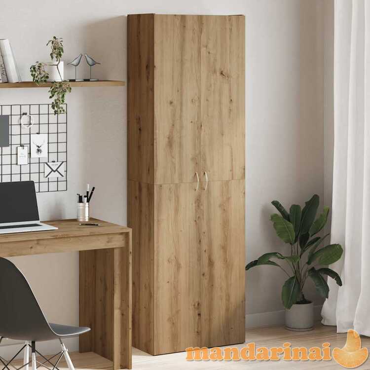 Highboard artisan Ąžuolas 60x32x190 cm inžinerinė mediena