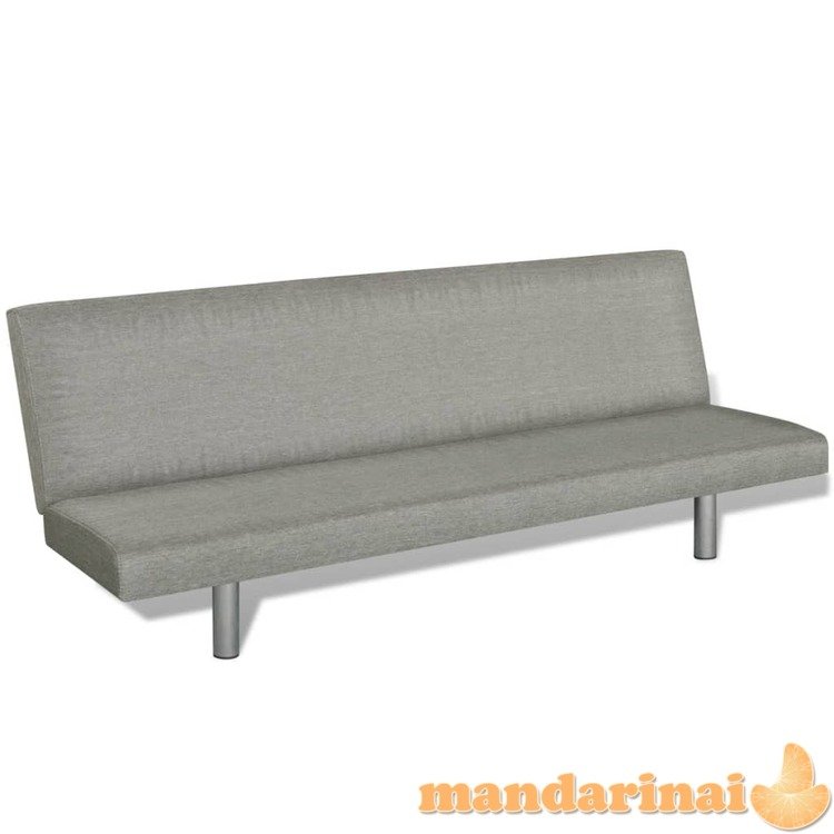 Miegamoji sofa, tamsiai pilkos spalvos