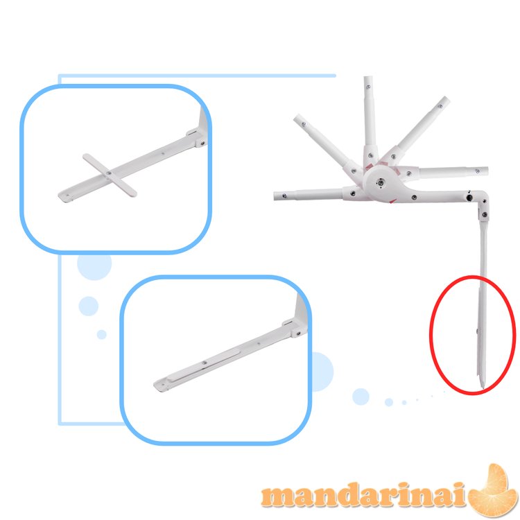 Saugių vartų užtvaras lovos apsauga 120cm juoda