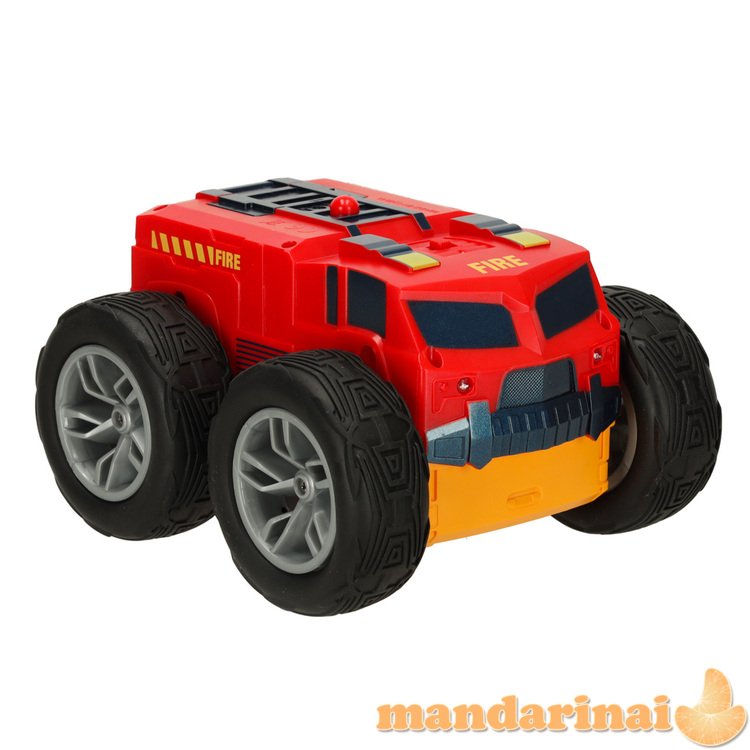 RC Revolt 2 Sided Rescue Racer nuotoliniu būdu valdomas automobilis mėlynos spalvos