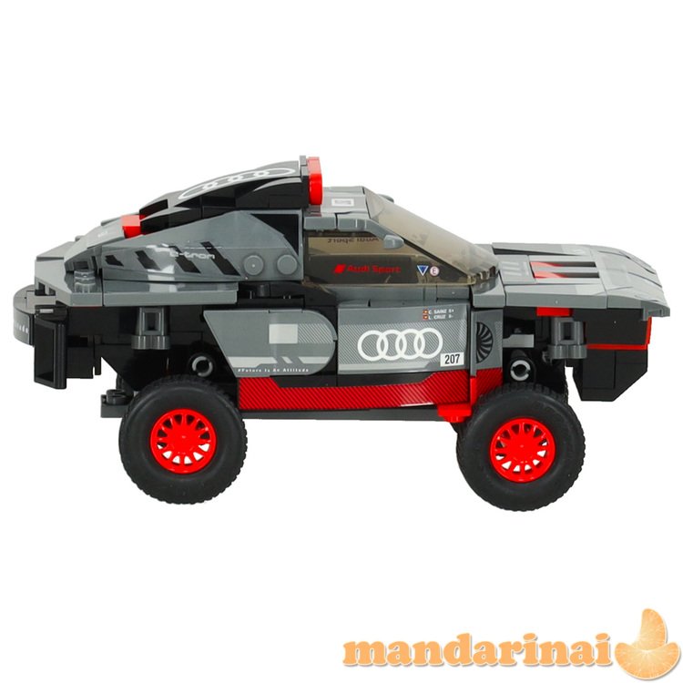 RC automobilis 1:30 Audi RS Q e-tron blokeliai