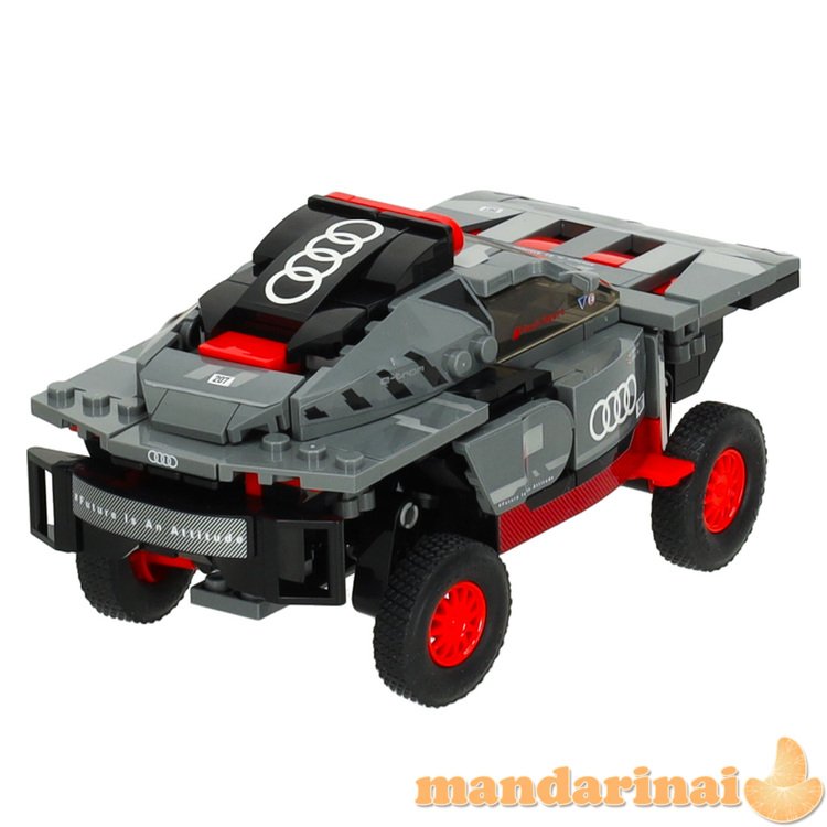 RC automobilis 1:30 Audi RS Q e-tron blokeliai