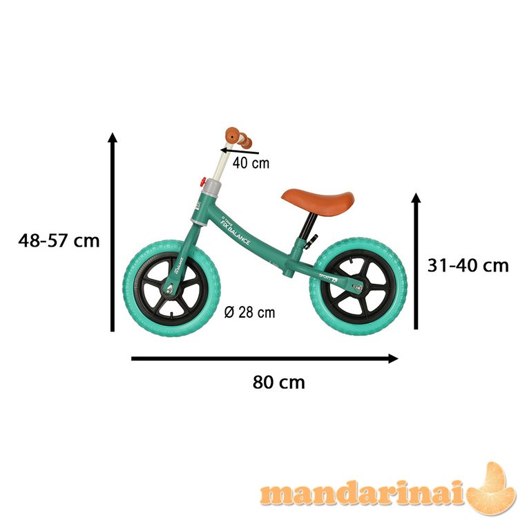 Trike Fix Balance turkio spalvos visureigis dviratis