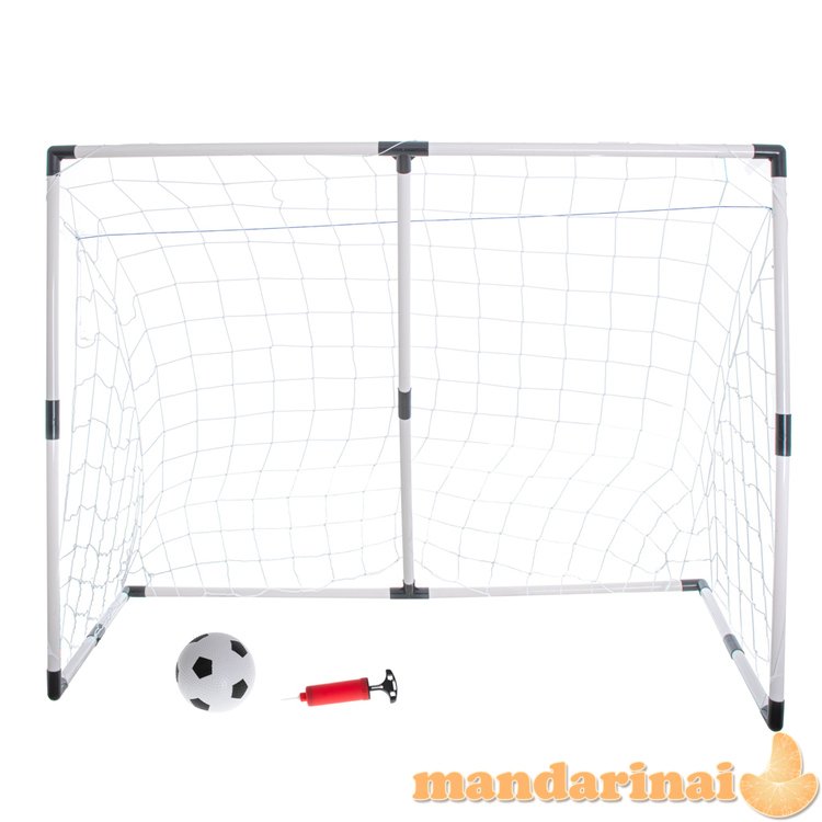 Vaikų futbolo vartai 2 viename 143x110x70 cm