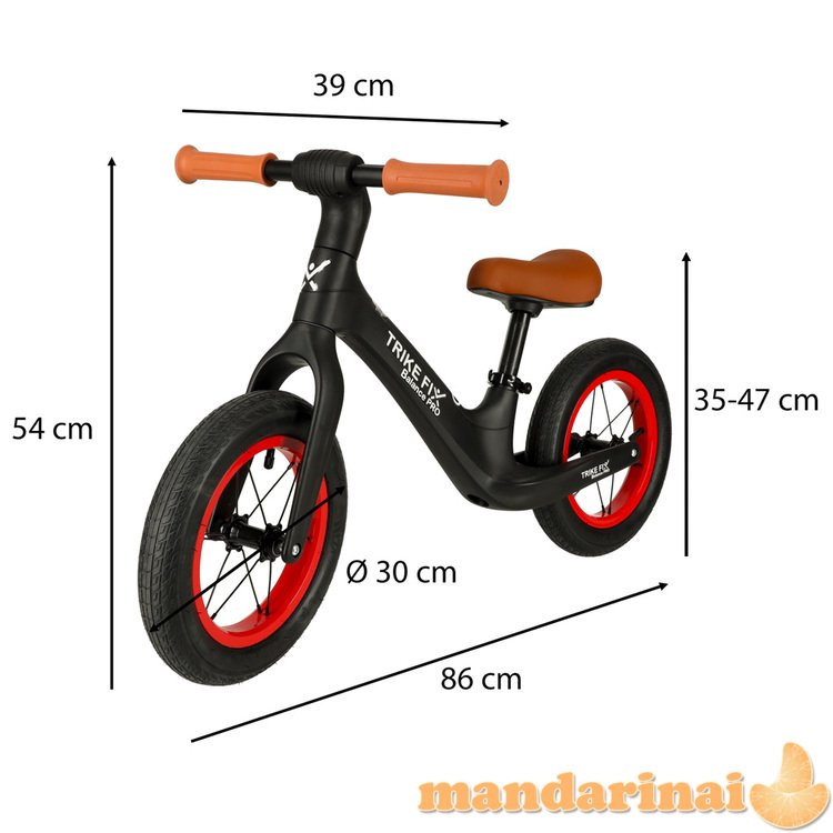 Trike Fix Balance PRO visureigis dviratis juodas