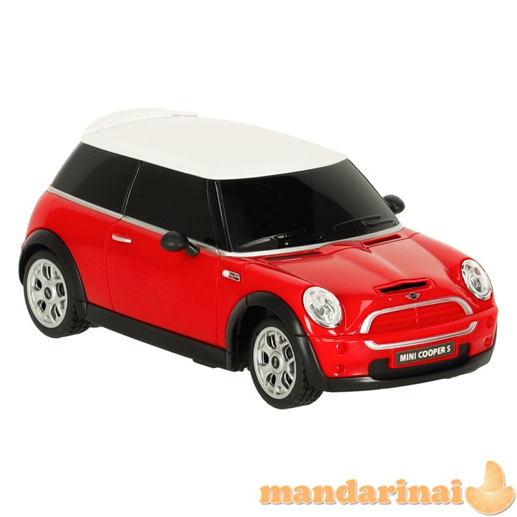 RC automobilis 1:24 MINI COOPERS raudonas