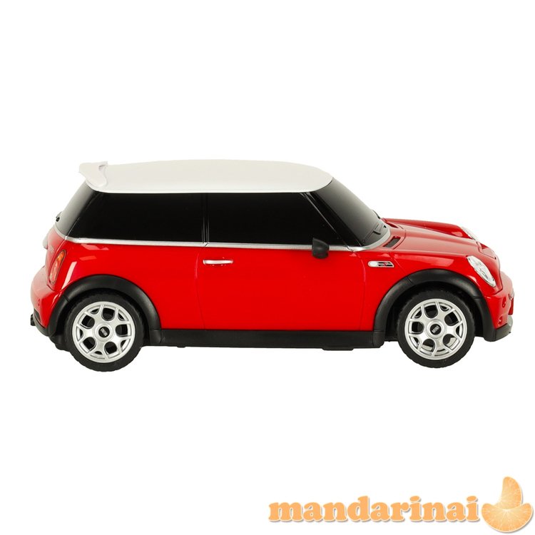 RC automobilis 1:24 MINI COOPERS raudonas