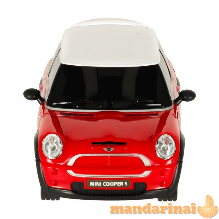 RC automobilis 1:24 MINI COOPERS raudonas