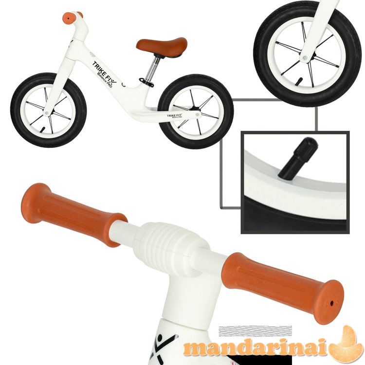 Trike Fix Balance PRO visureigis dviratis baltas