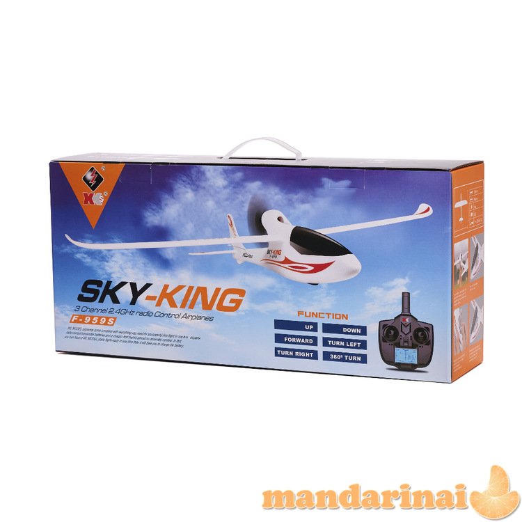 WLtoys Sky King F959S 2.4GHz RC lėktuvas