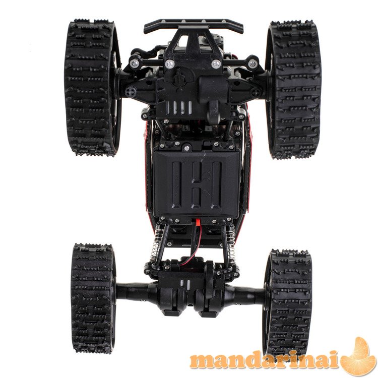 RC Rock Crawler 4x4 automobilis LHC012 auto 2-in-1 juodas