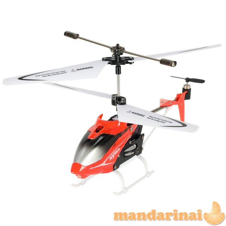 SYMA S5 3CH RC malūnsparnis raudonas