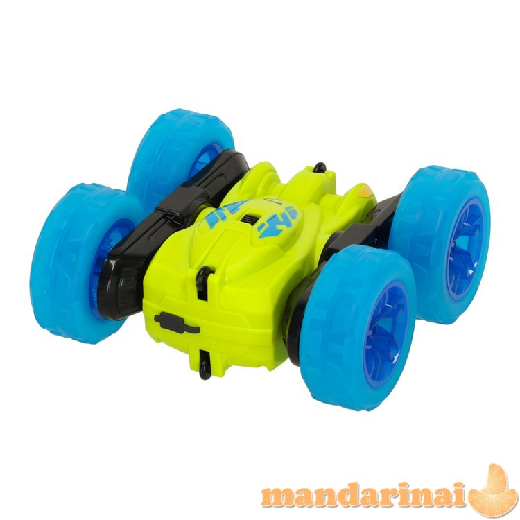 RC Revolt Flip Speeder nuotolinio valdymo automobilio šviečiantys ratai