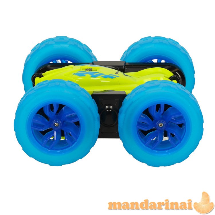 RC Revolt Flip Speeder nuotolinio valdymo automobilio šviečiantys ratai