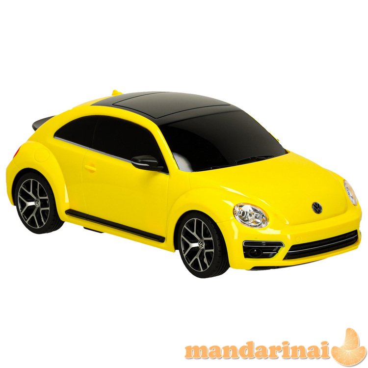 RC automobilis 1:14 Volkswagen Beetle geltona