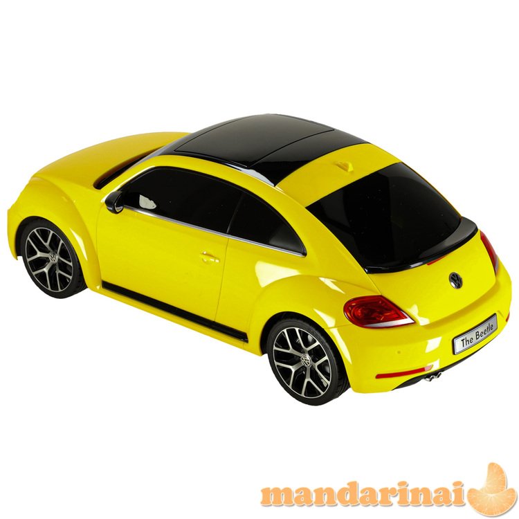 RC automobilis 1:14 Volkswagen Beetle geltona