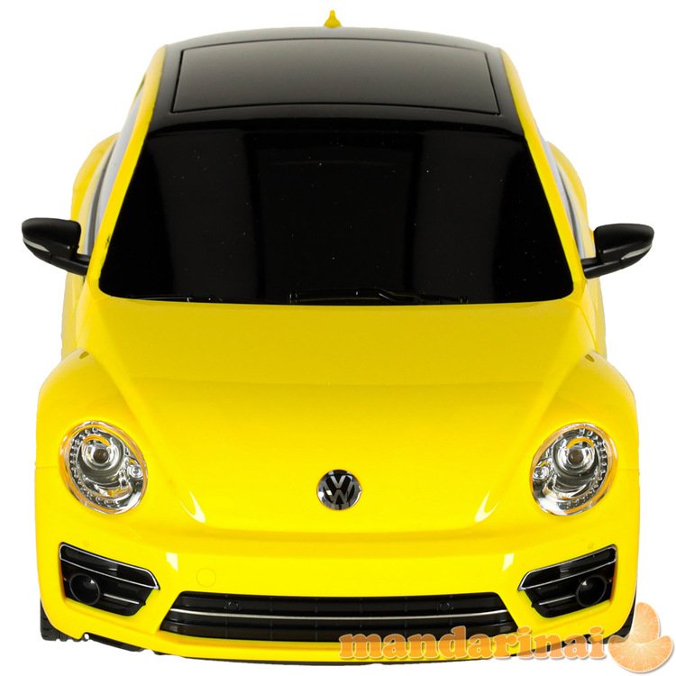 RC automobilis 1:14 Volkswagen Beetle geltona