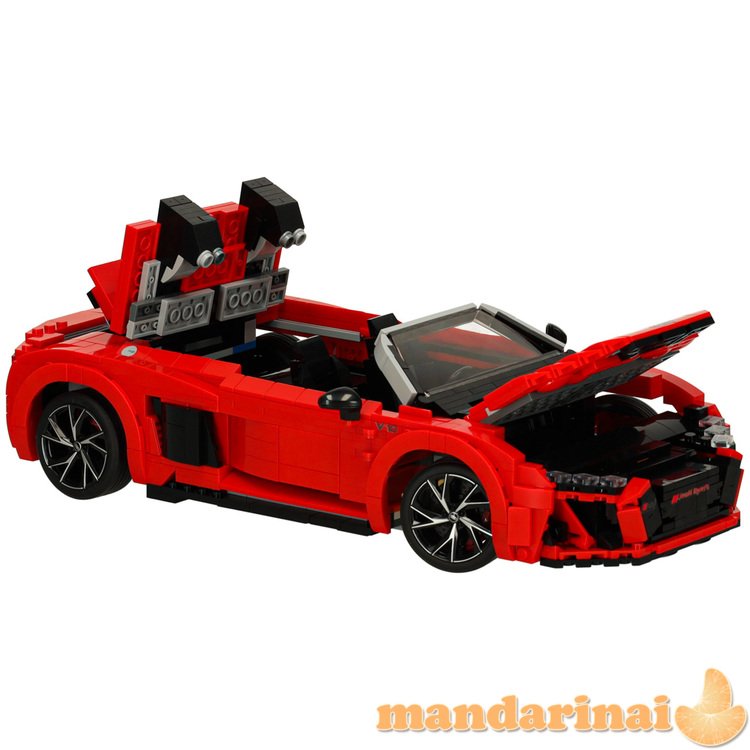 RC automobilis 1:14 AUDI R8 Spyder blokeliai