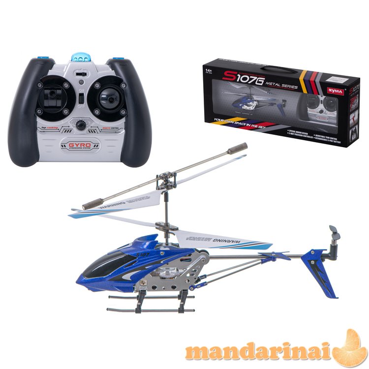 SYMA S107G RC malūnsparnis mėlynas