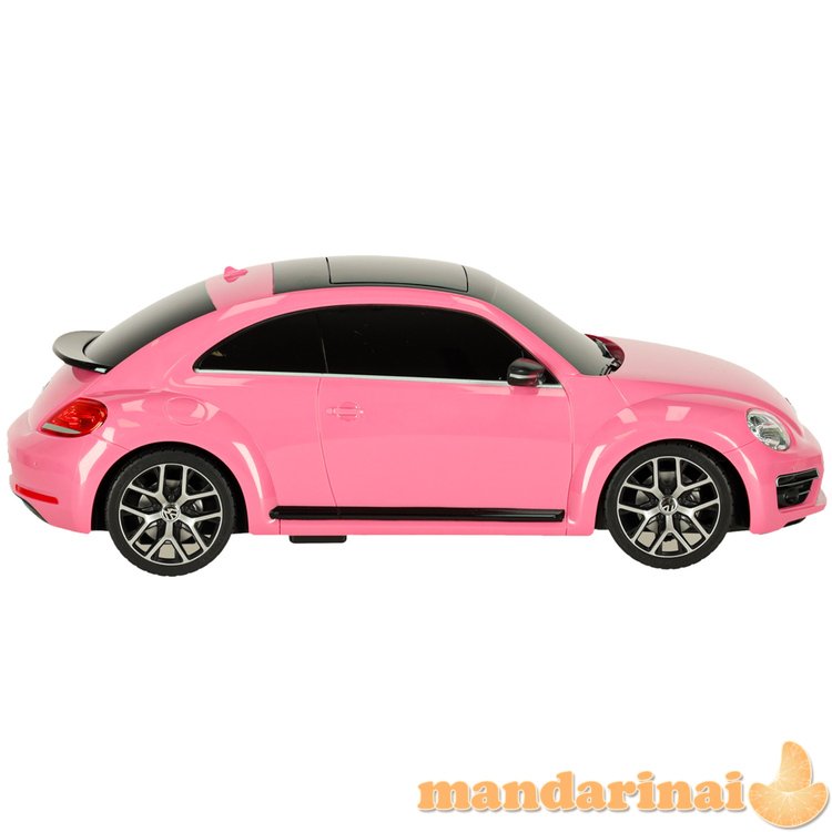 RC automobilis 1:14 Volkswagen Beetle rožinė